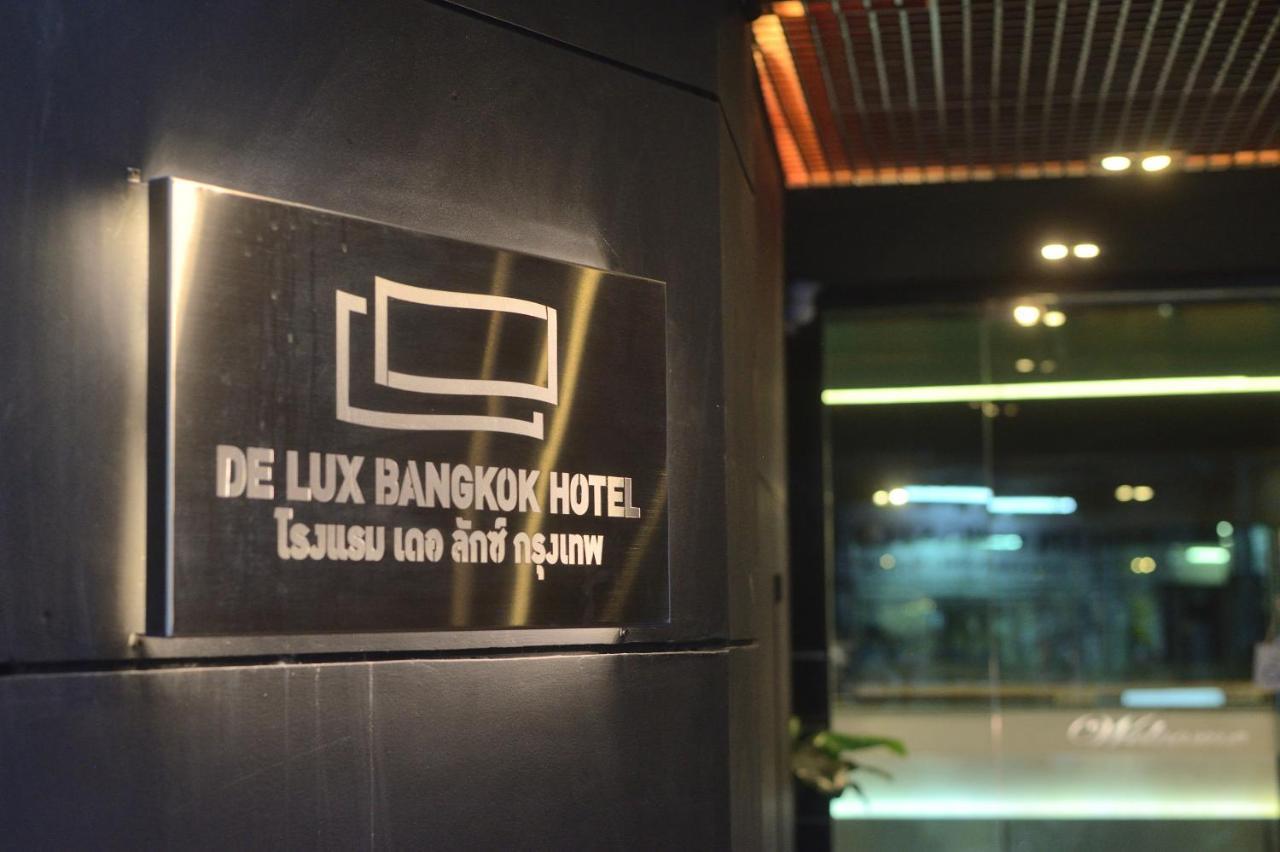 De Lux Bangkok Hotel Exterior foto